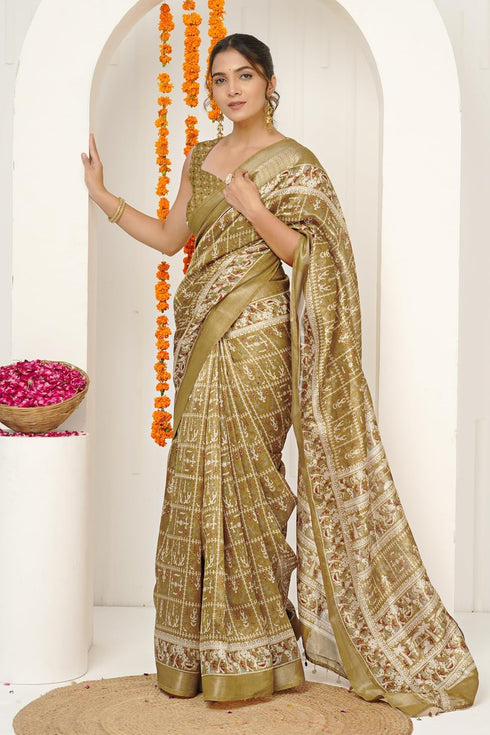 Vasthrlay Fashion Cotton Printed Ethnic Wear
