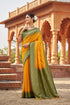 Vasthrlay Kanjivaram Unstitched Jacquard Stylish Saree