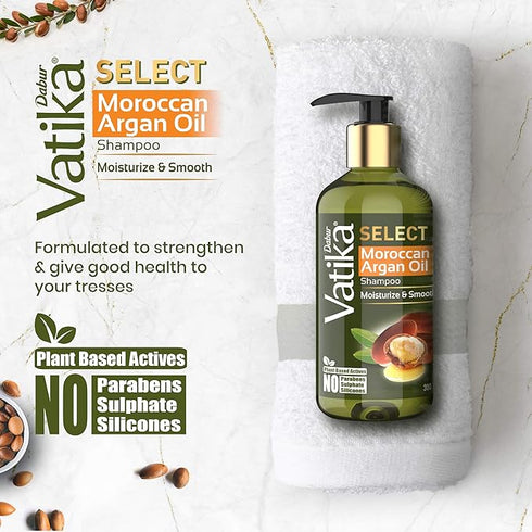 Dabur Vatika Select Moroccan Argan Oil Shampoo