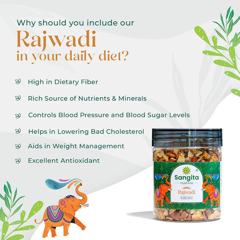 Sangita Mukhwas Rajwadi Mouth Freshener Mukhwas | Almonds-Kharekh-Coconut