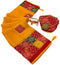 Vasthrlay Bandhani Georgette Kalamkari