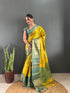 Vasthrlay Kanjivaram Blouse Traditional Pistablue
