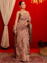 Vasthrlay Printed Bandhani Peacock Saree