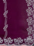 Vasthrlay Shimmer Chiffon Rani Saree