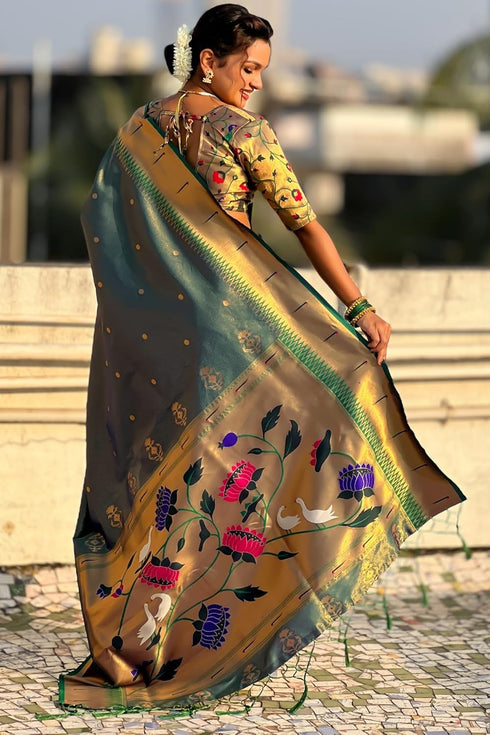 Vasthrlay Paithani Kanjivaram Sarees Ethnic Wear