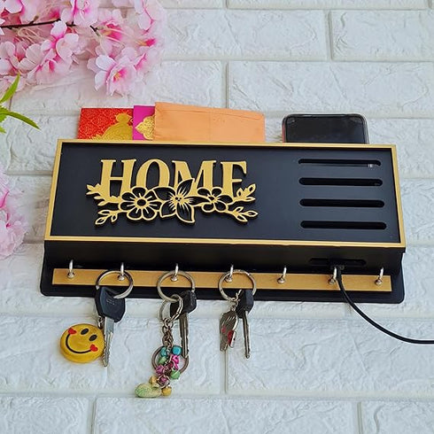 D Unique Home Decor Attractive Premium Wooden Key Holder