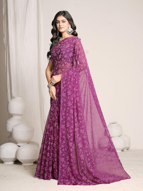 Vasthrlay Chiffon Saree