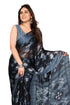 Vasthrlay Fashion Chiffon Turquoise Ethnic Wear