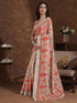 Vasthrlay Banarasi Jacquard Maroon Saree