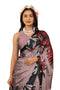 Vasthrlay Fashion Chiffon Rhinstone Embellished Ethnic Wear