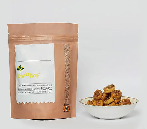 Evolve Snacks | Multigrain Puff| Quinoa Masala Puff | Baked Bhakarwadi