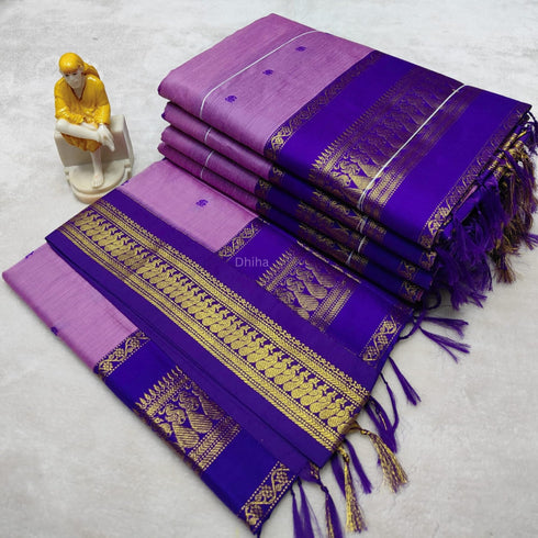 Vasthrlay Kanjivaram Tassels Saree