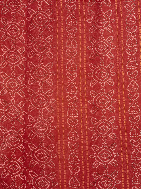 Vasthrlay Bandhani Unstitched 3728s2630n Deep Magenta1