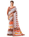 Vasthrlay Special Printed Unstitched Beige Saree