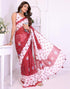 Vasthrlay Chanderi Unstitched Blouse Saree Az Ys Vedashri