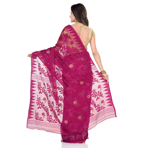 Vasthrlay Db Bidesh `s Handloom Jamdani