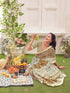 Vasthrlay Womens Printed Unstitched Dusty Pink Saree