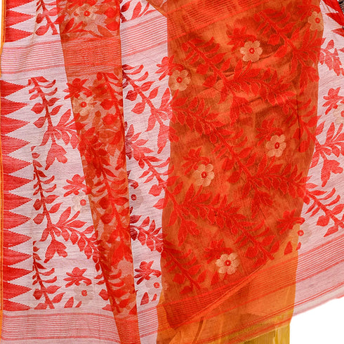 Vasthrlay Db Bidesh `s Handloom Jamdani