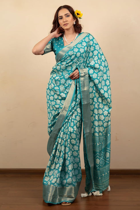Vasthrlay Fashion Cotton Printed Ethnic Wear