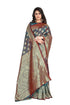 VasthrlayWomen's Green Kanchipuram Saree