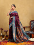 Vasthrlay Banarasi Unstitched Saree