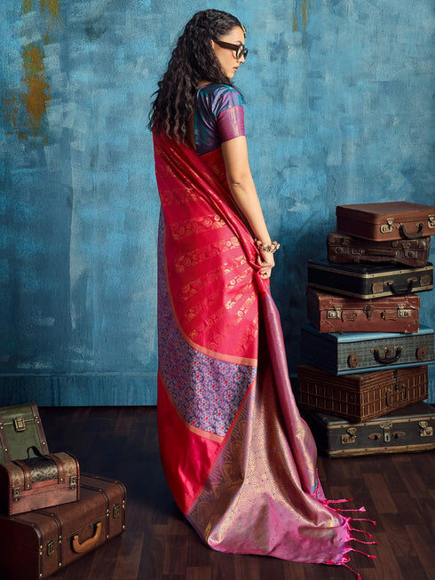 Vasthrlay Tassels Latkans Unstitched Designer Ethnic Wear