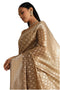 Vasthrlay Beige Tussar Floral