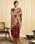 Vasthrlay Womens Banarasi Jacquard Sky Blue Saree