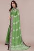 Vasthrlay Fashion Chiffon Printed Parrot Ethnic Wear