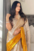 Vasthrlay Chanderi Unstitched Blouse Saree Az Ys Vedashri