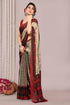 Vasthrlay Fashion Chiffon Turquoise Ethnic Wear