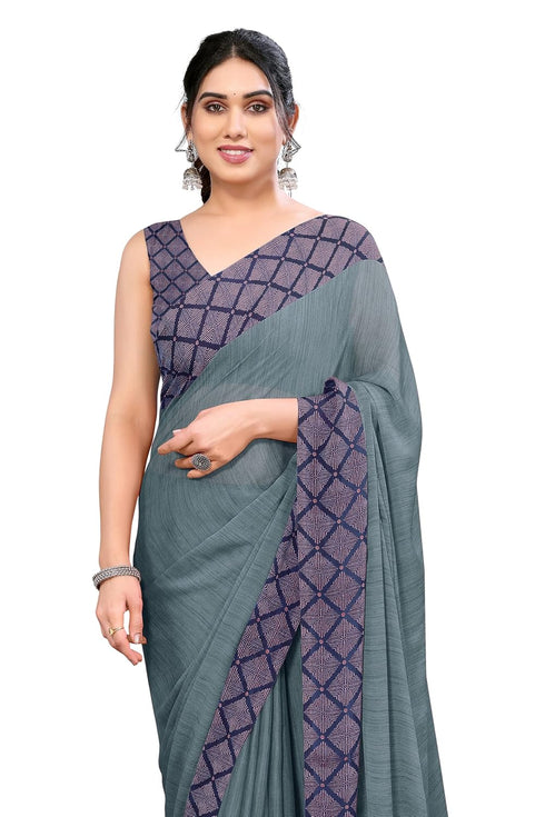 Vasthrlay Fashion Chiffon Printed Ethnic Wear