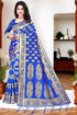Vasthrlay Banarasi Traditional Unstitched Saree
