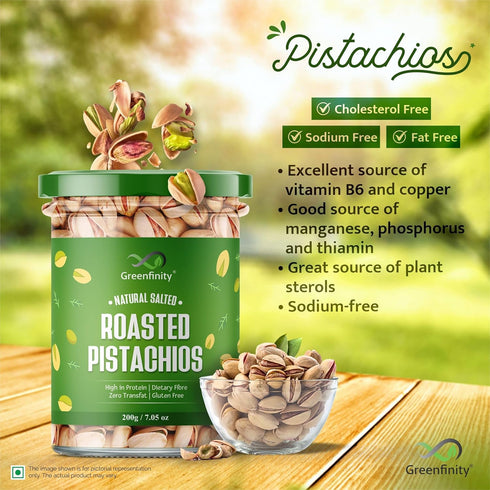 GreenFinity Fresh Whole Roasted Salted Pistachios