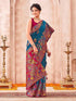 Vasthrlay Weaving Dark Saree