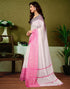 Vasthrlay Womens Cotton Printed Pink Saree