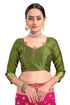 Vasthrlay Banarasi Gs Bridal Green Ethnic Wear