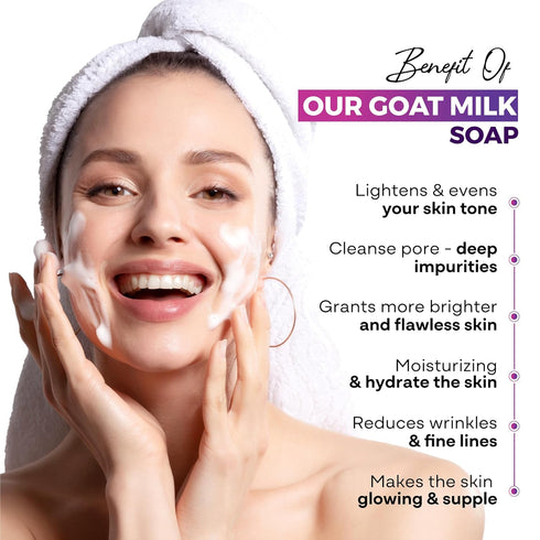 VCare Goat Milk Soap For Women & Men