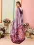 VasthrlayKanjivaram Banarasi Unstitched Mustard Free Ethnic Wear
