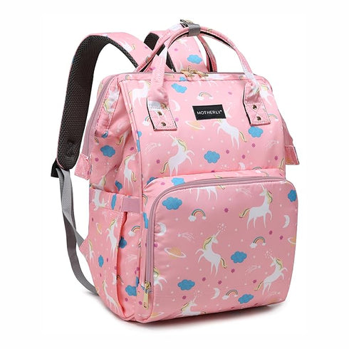 Motherly Printed Diaper Bag
