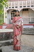 Vasthrlay Tussar Silk Saree Patola Ikkat