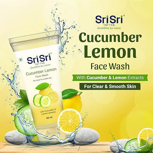 Sri Sri Tattva Cucumber & Lemon Face Wash