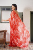 Vasthrlay Fashion Chiffon Georgette Coral Ethnic Wear