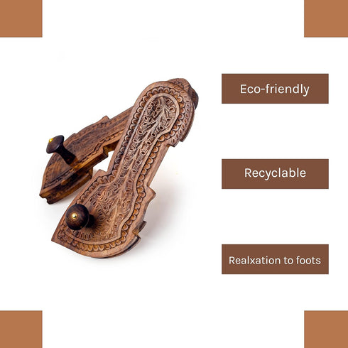 ROLIMOLI - Wooden Khadau Pooja Articles | Charan Paduka