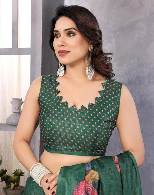 Vasthrlay Printed Kanjivaram Material Az Ys Denisha Ethnic Wear