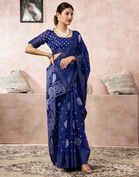 Vasthrlay Womens Cotton Blouse Teal Saree