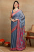 Vasthrlay Fashion Chiffon Geometric Printed Ethnic Wear