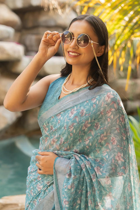 Vasthrlay Fashion Kalamkari Printed Ethnic Wear