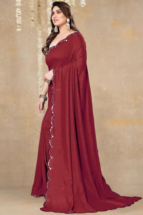 Vasthrlay Fashion Mirror Border Ethnic Wear
