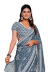 Vasthrlay Fashion Georgette Geometric Printed Ethnic Wear